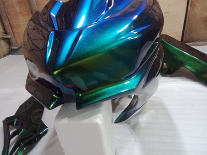 KAWASAKI NINJA 400 Fiberglass Race Track Fairing Chameleon Design