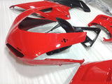 ---AU STOCKING--- Red Black Fairing Kit for Ducati 848 1098 1198