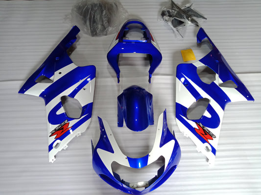 ---AU STOCKING---Factory Blue Fairing Kit For Suzuki GSXR1000 2000 2001 2002