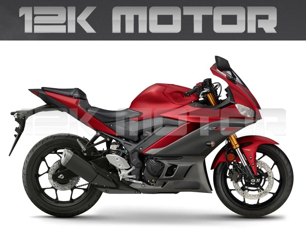 red grey fairing kit 2019 - 2020 - 01
