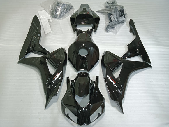 ---AU STOCKING---All Black Fairing Kit for Honda CBR1000RR 2006 2007