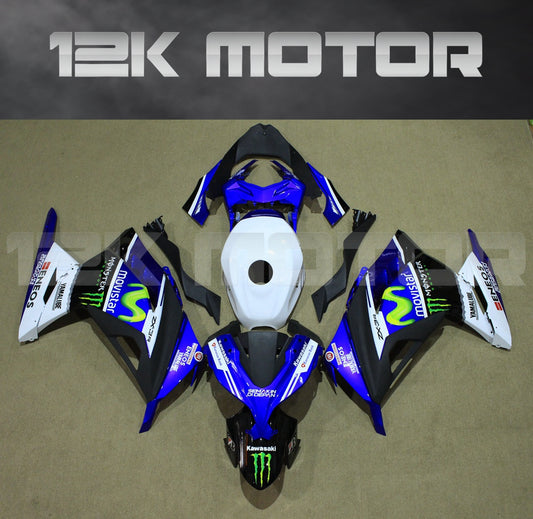Ninja 300 2013 - 2017 Movistar Fairing Kit Sets