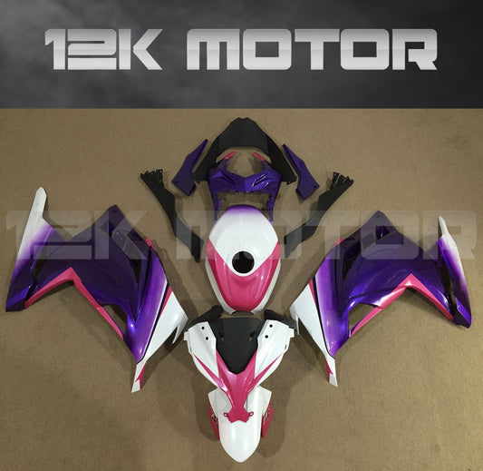 Ninja 300 2013 - 2017 Blue Pink Fairing Kit Sets