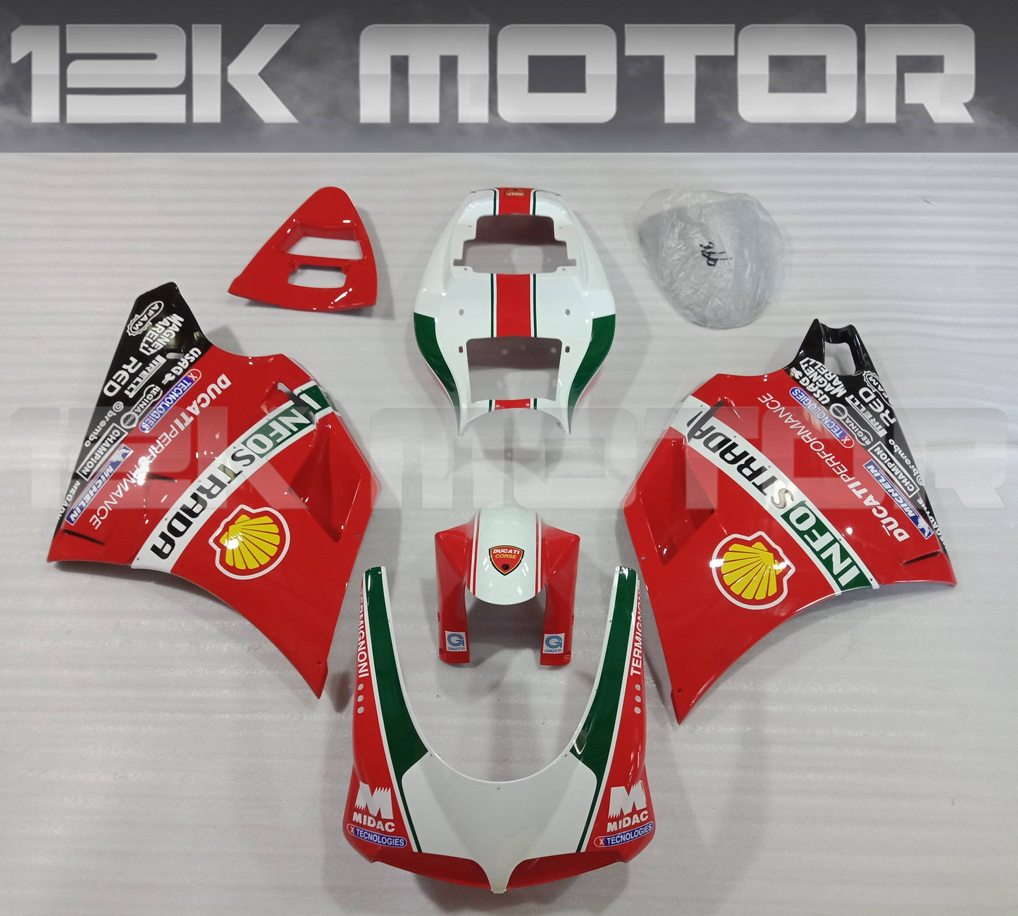 Dual Seat Ducati 748 916 996 Fairing Kit