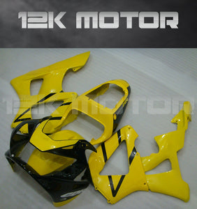 Yellow and Black Fairing fit for HONDA CBR929RR 2000 2001 Aftermarket Fairing Kit