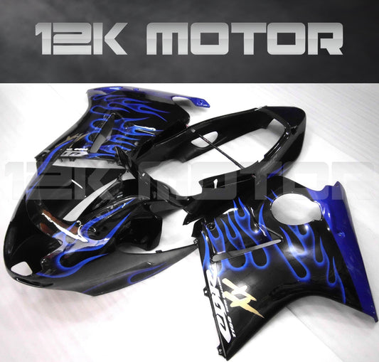 Black Silver Fairing fit HONDA CBR1100XX Blackbird 1996 - 2003 - 2007