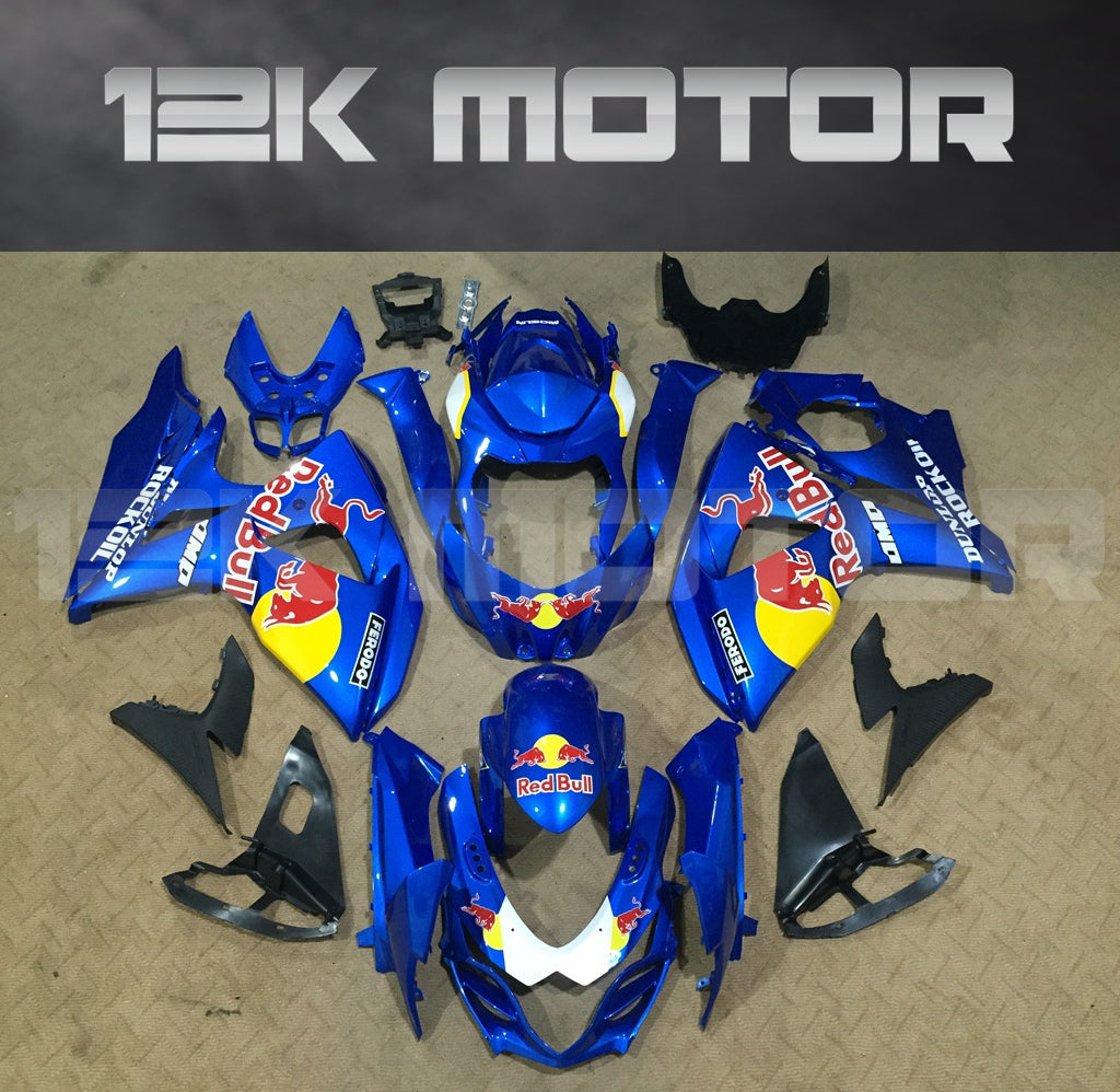 Red Bull Design Fairing fit for SUZUKI GSXR 1000 2009-2017 Aftermarket Fairing Kit