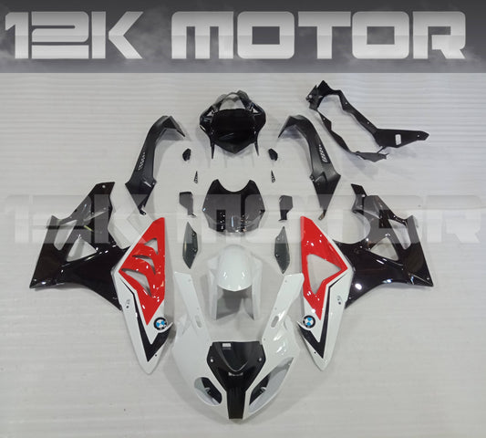 Factory Red White Scheme Fairing Kit For BMW S1000RR 2009 2010 2011 2012 2013 2014