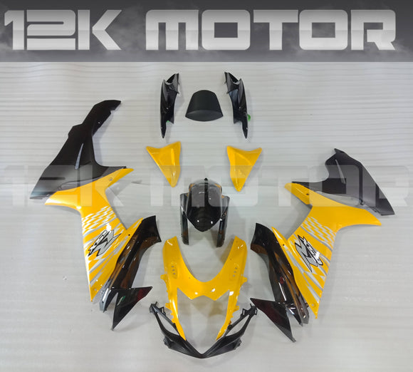 Yellow OEM Color Fairing Kit For 2011 to 2023 SUZUKI GSXR600 GSX-R 750