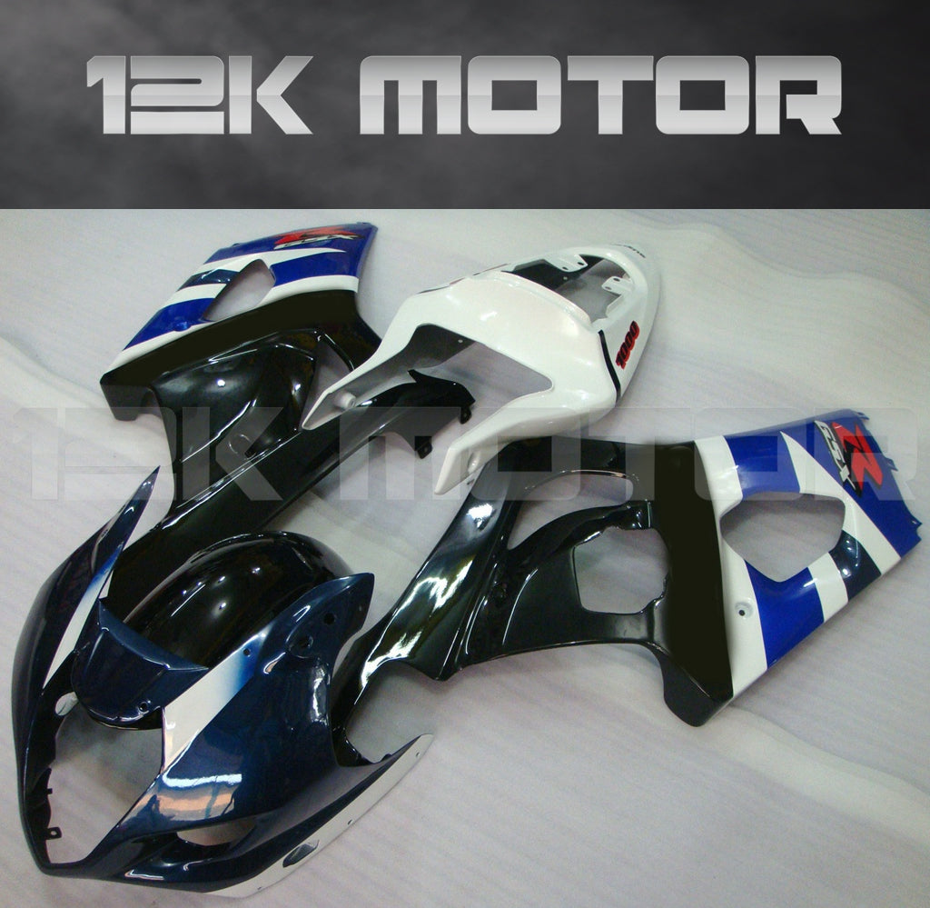 Black and White Fairing fit for SUZUKI GSXR1000 2003 2004 Aftermarket Fairing Kit