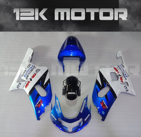 Dark Blue Color Fairing Fit For SUZUKI GSXR 600/750 2000-2003 Aftermarket Fairing Kit
