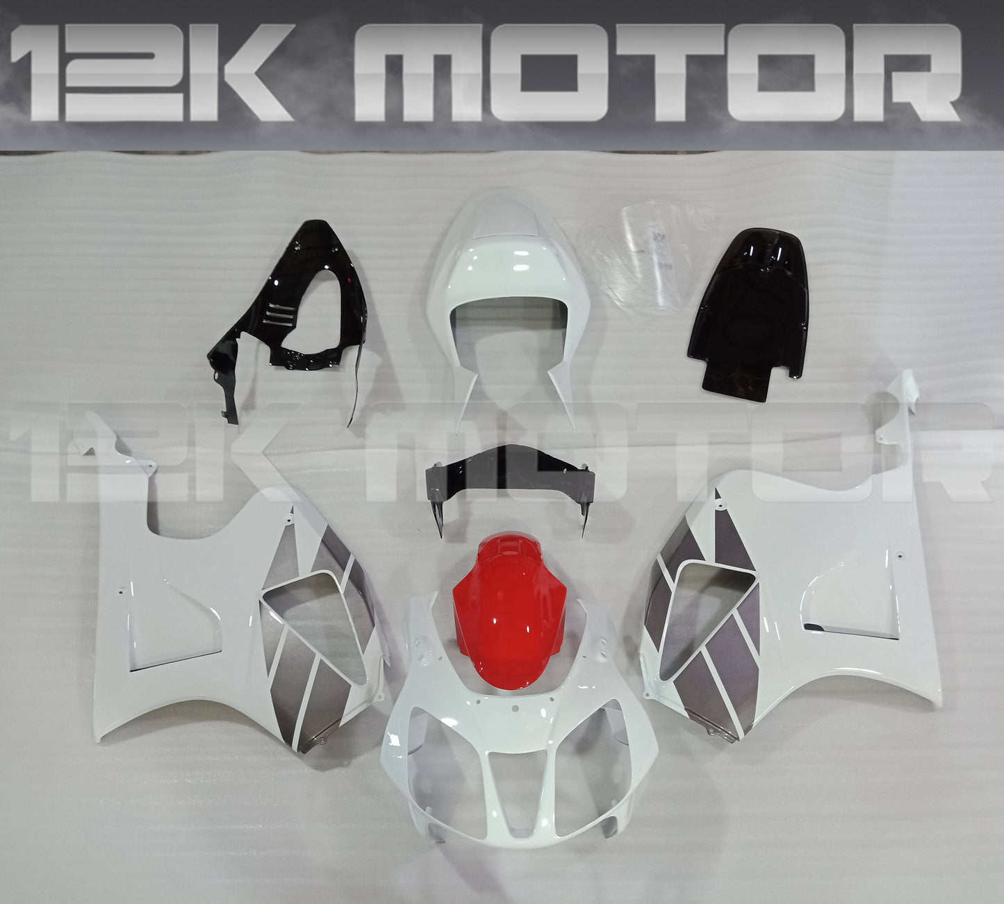 White Silver Fairing kit For HONDA RVT 1000 RC 51 SP1 SP2
