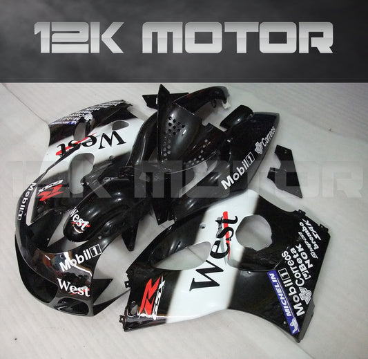 West Scheme Fairing Kit For SUZUKI GSXR 600 GSX-R 750 1996-1999