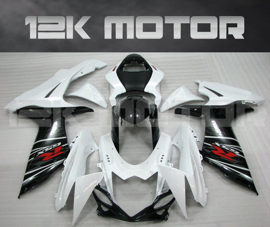 White Classic Design Fairing Set for SUZUKI GSXR 600 GSX-R750 2011 to 2023