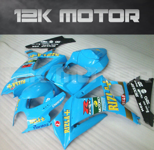 Blue Design Fairing Fit for SUZUKI GSXR 1000 2007 2008 Aftermarket Fairing Kit