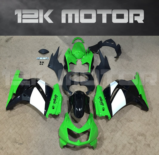 Fairings for Ninja 250 EX250 2008 2009 2010 2011 2012 Fairing Kits Green Black