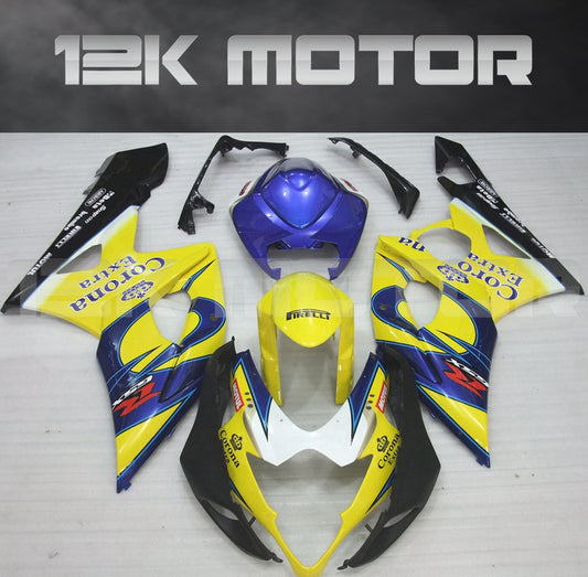 Yellow Corona Fairing Kits Fit for SUZUKI GSXR 1000 2005 2006 Aftermarket Fairing Kit