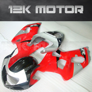 Red and Silver Fairing Fit For SUZUKI GSXR 600/750 2000-2003 Aftermarket Fairing Kit