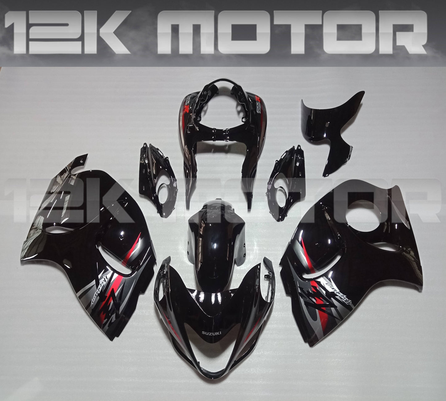 Black Color Fairing Kit For 2008-2019 SUZUKI Hayabusa GSX1300R