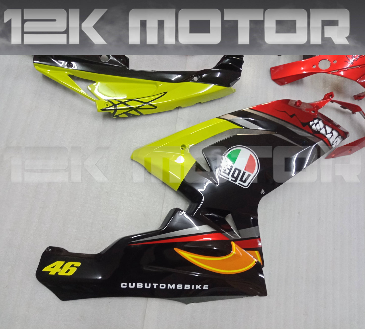 Aprilia RS125 Fairings 2006 2007 2008 2009 2010 2011 Shark Fairing Kit Set