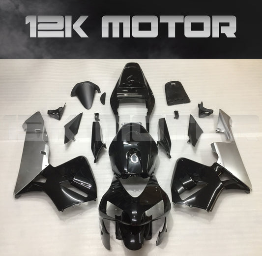 Fit for HONDA CBR600RR 2005 2006 Silver Black Fairing Kit Sets