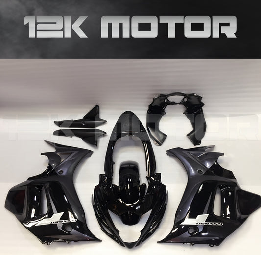 SUZUKI GSX650F 2008-2013 Black and Silver Fairing