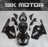 Black Fairing Kit For KAWASAKI ZX-12R 2002 2003 2004 2005 2006