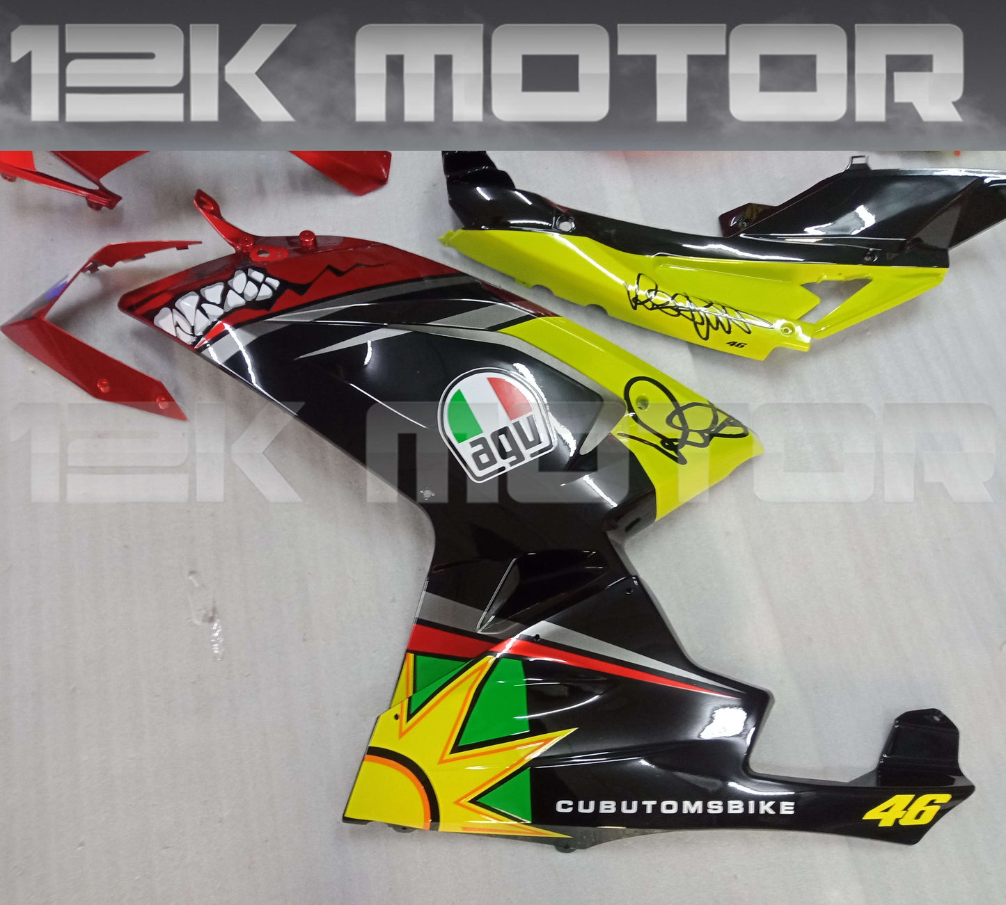 Aprilia RS125 Fairings 2006 2007 2008 2009 2010 2011 Shark Fairing Kit Set