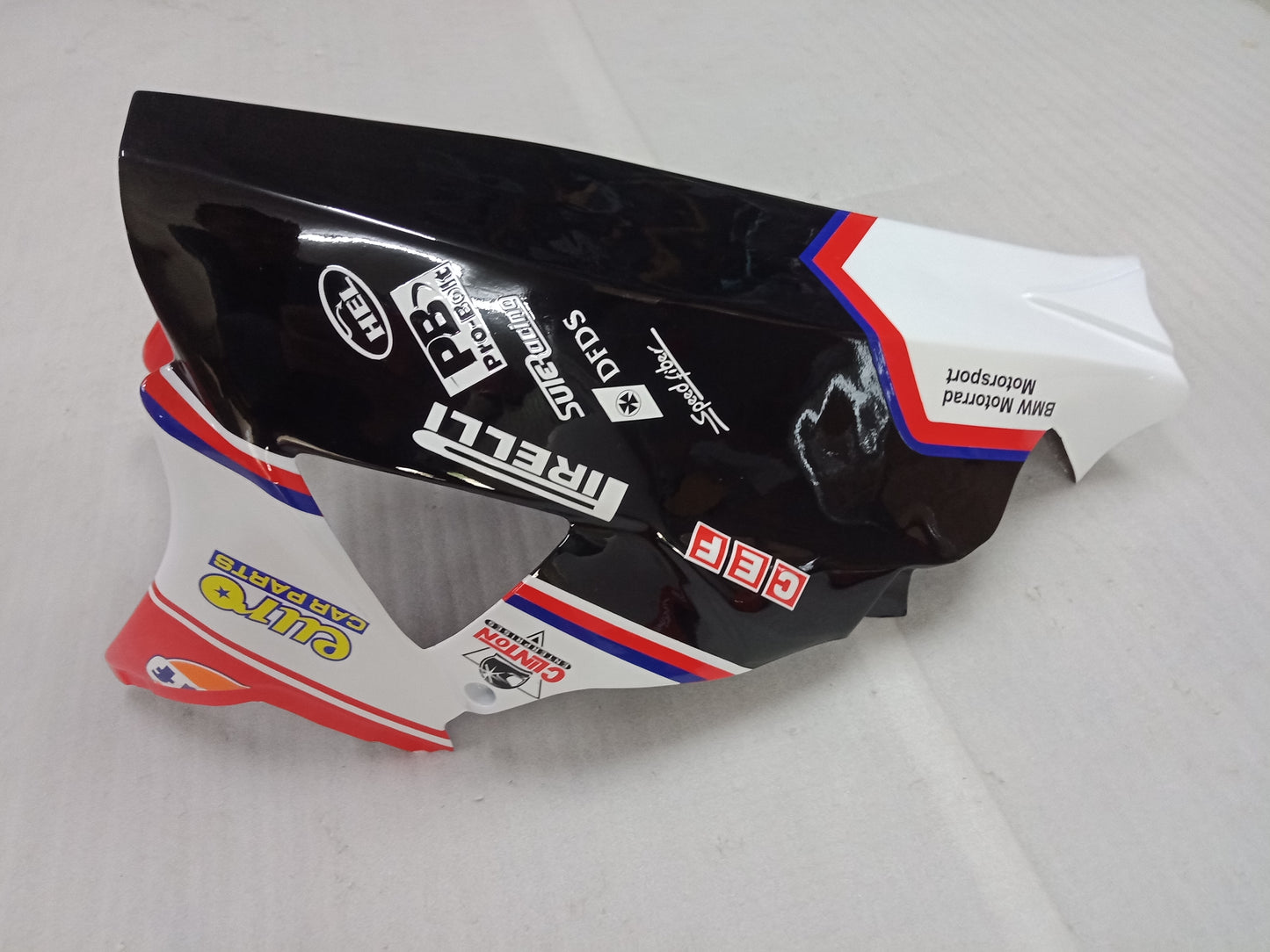 BMW S1000RR Race Fairing Kit Fiberglass 2009 2010 2011 Milwaukee