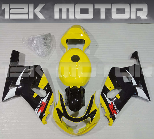 Yellow Color Fairing Fit For SUZUKI GSXR 600/750 2000-2003 Aftermarket Fairing Kit