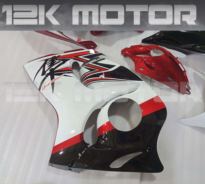 White Red Color Fairing Kit For 2008-2019 SUZUKI Hayabusa GSX1300R