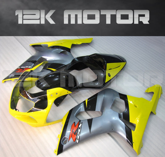 Yellow Color Fairing Fit For SUZUKI GSXR 600/750 2000-2003 Aftermarket Fairing Kit