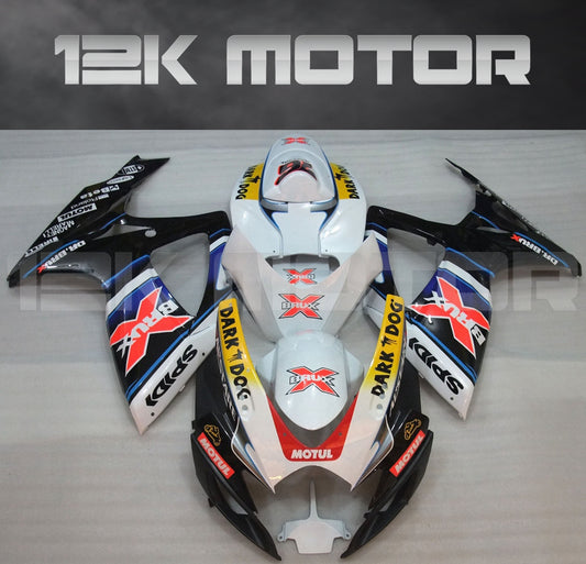 Dark Dog Fairing Fit For SUZUKI GSXR 600/750 2006 2007 Aftermarket Fairing Kit