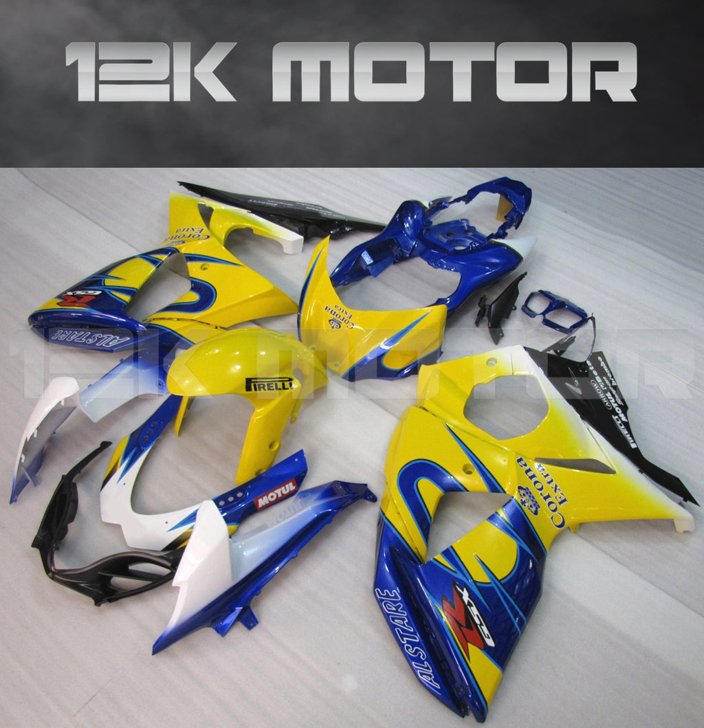 Yellow Fairing fit for SUZUKI GSXR 1000 2009-2017 Aftermarket Fairing Kit