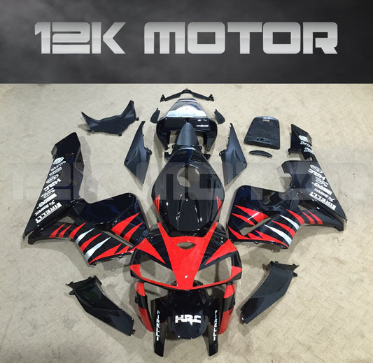 Black and Red Fairing Kits Fit for HONDA CBR600RR 2005 2006 Aftermarket Fairing Kit