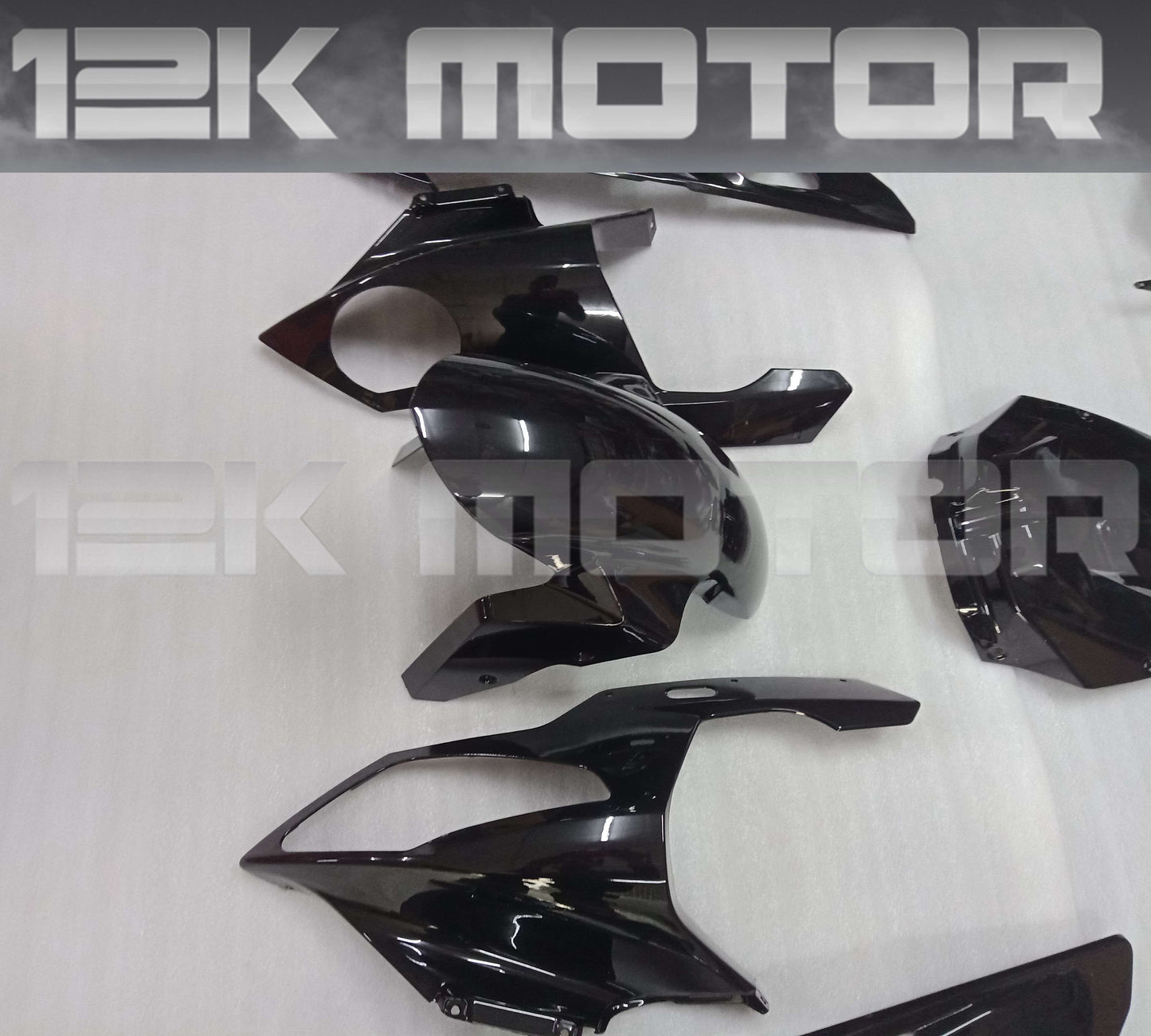 All Gloss Black Fairing Kit For BMW S1000RR 2009 2010 2011 2012 2013 2014