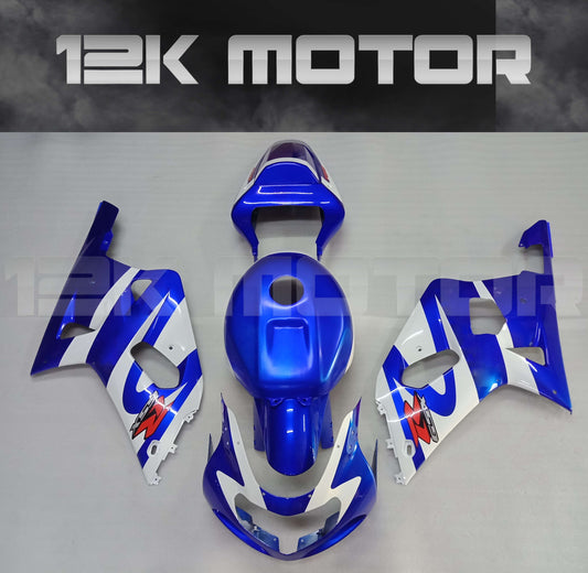 Blue Fairing Kit For SUZUKI GSXR 600 750 2000 2001 2002 2003