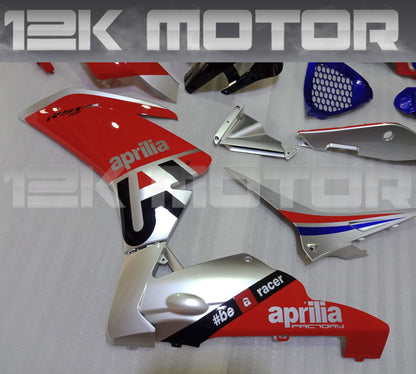 Blue Red Silver Fairing Kit For Aprilia RSV4 2009 - 2019