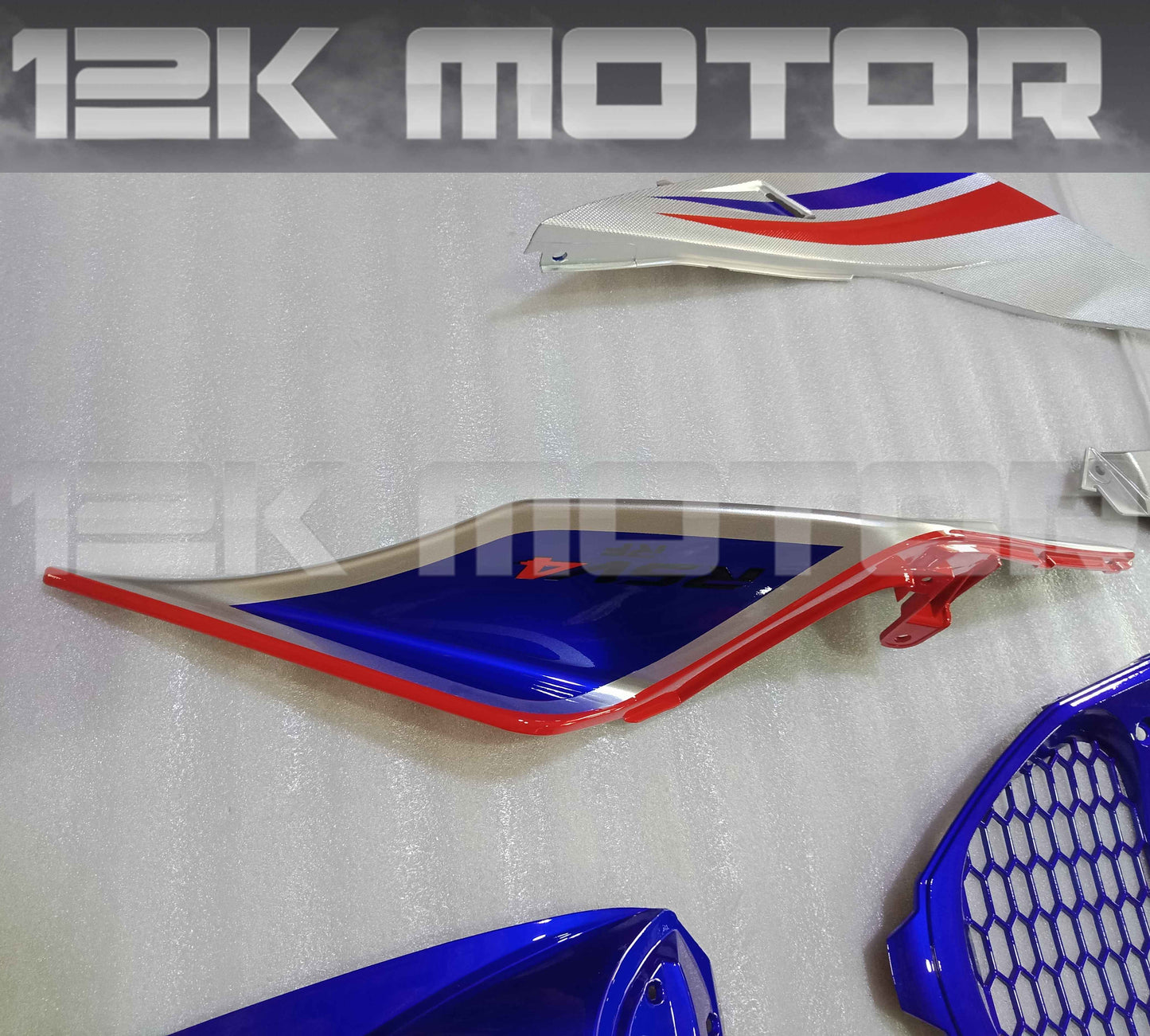 Blue Red Silver Fairing Kit For Aprilia RSV4 2009 - 2019