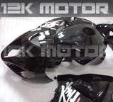 All Black Fairing Kit For SUZUKI Hayabusa GSX1300R 1999 to 2007