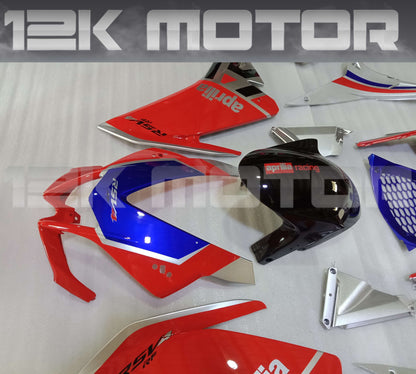Blue Red Silver Fairing Kit For Aprilia RSV4 2009 - 2019