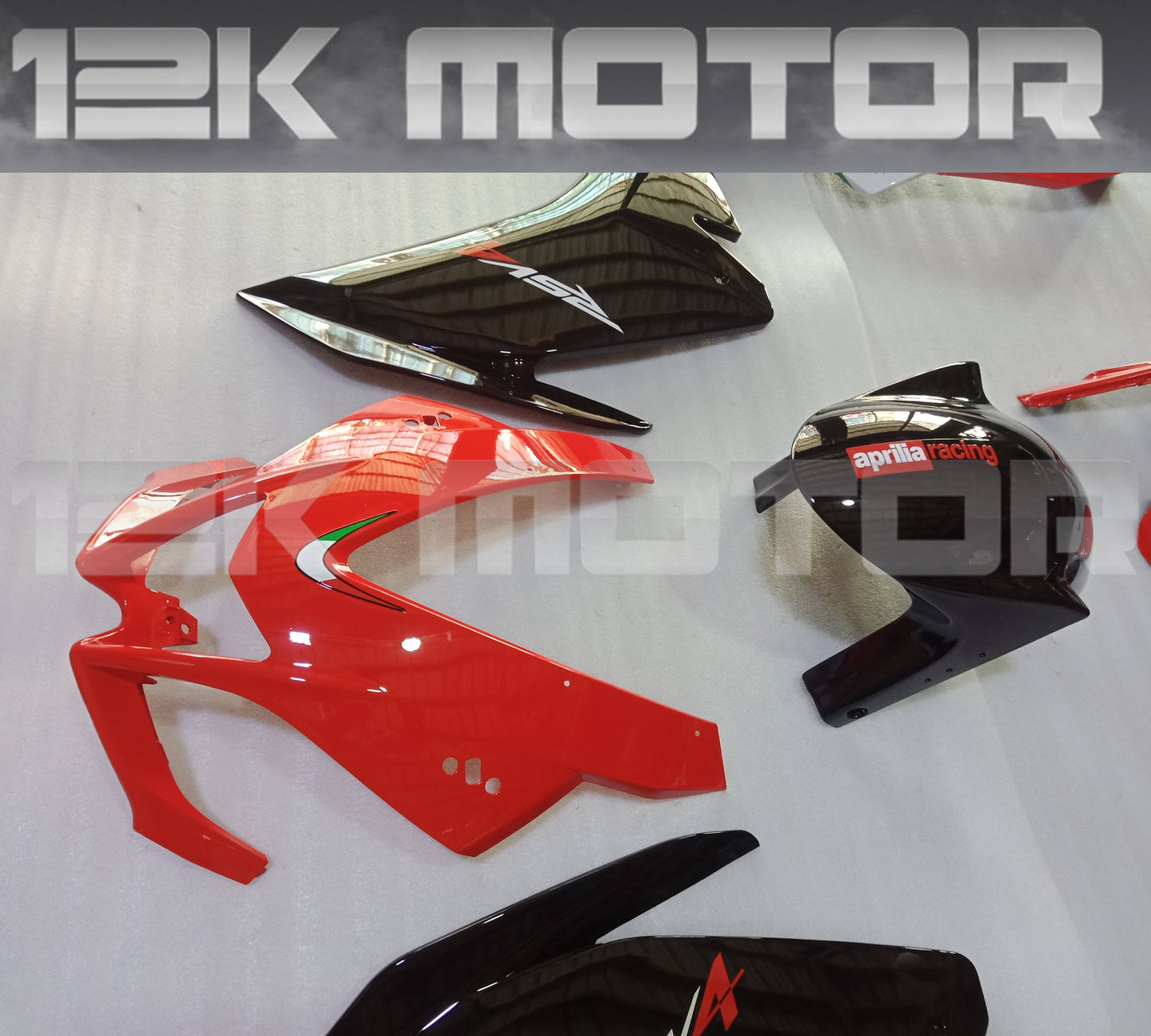 Red Black Design Fairing Kit For Aprilia RSV4 2009 - 2019