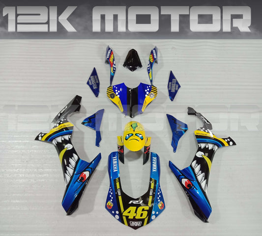 Shark Scheme Fairing Kit for Yamaha R1 2015-2019