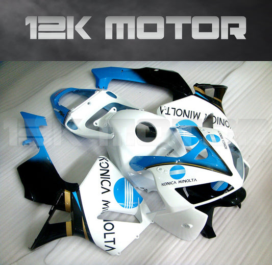 Fit for HONDA CBR600RR 2005 2006 Blue White Fairing Kit  Aftermarket Fairing Kit