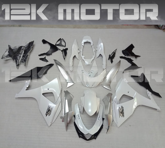 Factory Pearl White Design Fairing kit for SUZUKI GSX-R 1000 2009 - 2016
