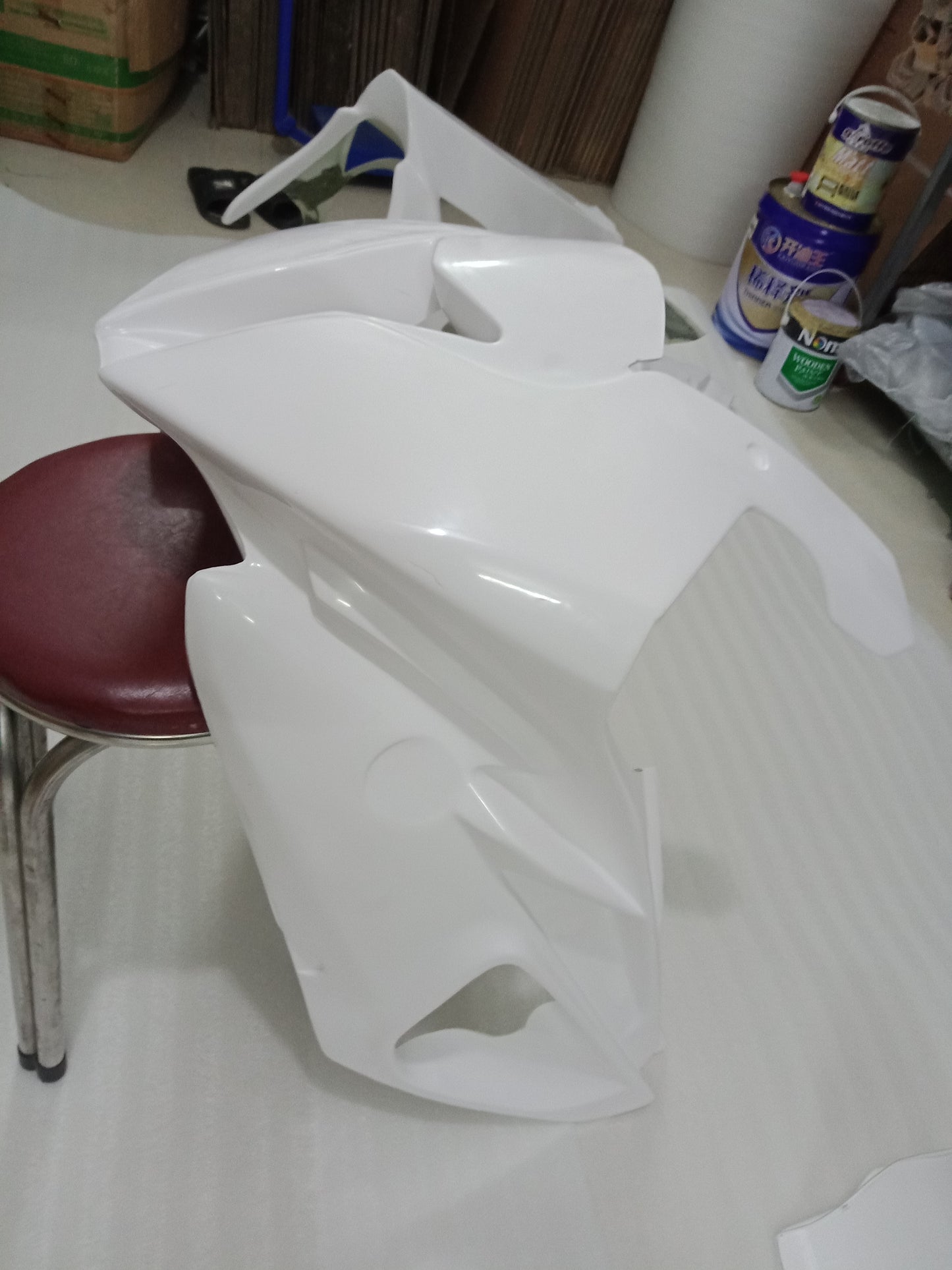 BMW S1000RR Race Fairing Kit Fiberglass Track Fairing Set 2009 2010 2011