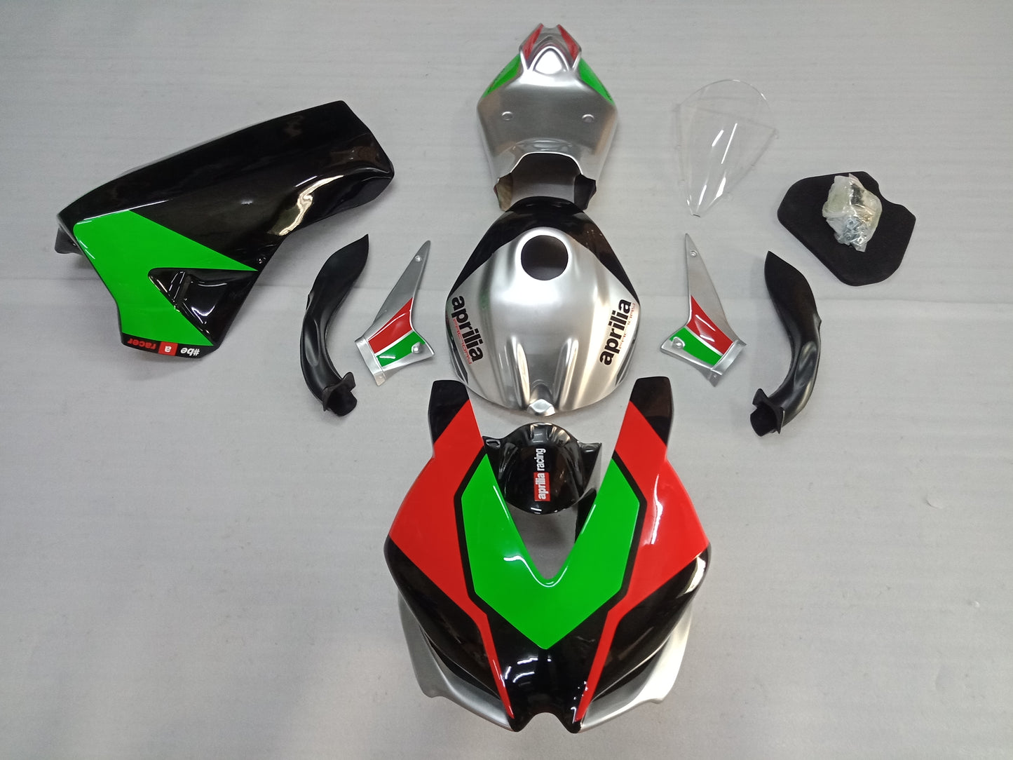 Aprilia RSV4 Race Fairing Kit Fiberglass Track Fairing Set 2009-2014