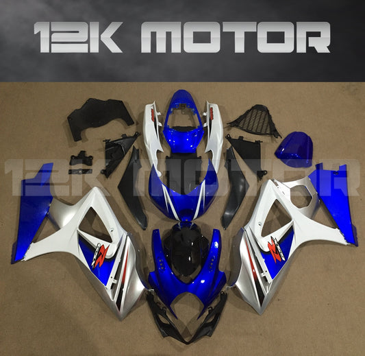 Factory Blue Design Fairing Fit for SUZUKI GSXR 1000 2007 2008 Aftermarket Fairing Kit