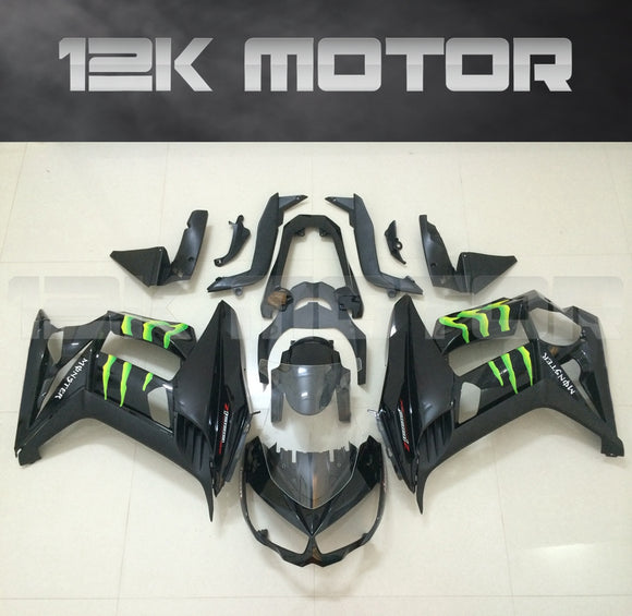 Z1000sx Fairing Kit for Kawasaki Z1000SX fairings 2010-2015 Black Monster Fairing