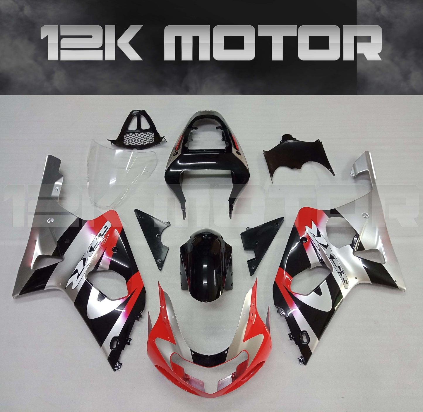 Candy Red Fairing Kit for SUZUKI GSXR 1000  2000 2001 2002